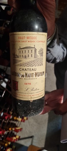 Bordeaux Haut-Médoc Château Latour du Haut-Moulin 1975