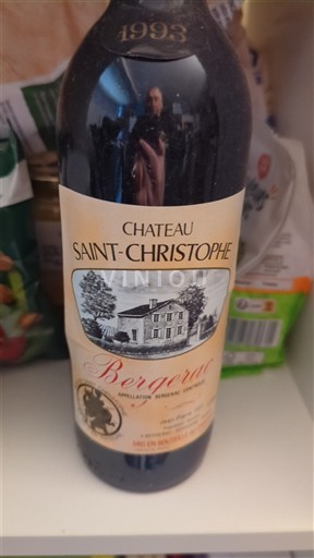 Lounais-Ranska Bergerac Château Saint-Christophe 1993