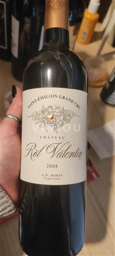 Bordeaux Saint-Émilion Grand Cru Grand Cru Château Rol Valentin 2008