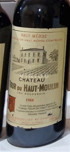 Bordoja Haut-Médoc Cru Bourgeois Château Tour du Haut-Moulin 1982