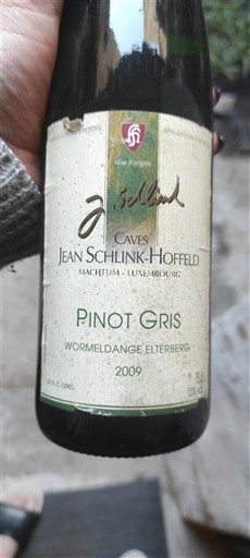 Mosela Luxemburgués No especificado Caves Jean Schlink-Hoffeld 2009