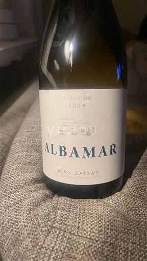 Vinos Blanc sec Albariño Albamar 2024 España Galicia Rías Baixas DO