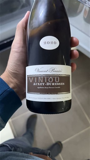 Bourgogne Auxey-duresses Vincent Prunier 2020