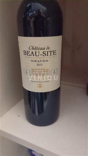 Burdeos Graves Château Beau-Site 2015