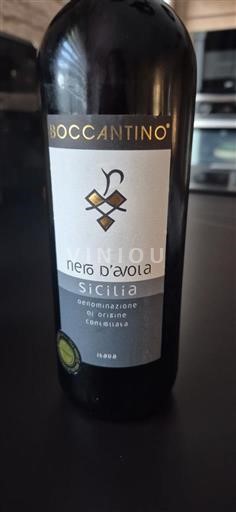 Sicily Boccantino Nero d'Avola 2020