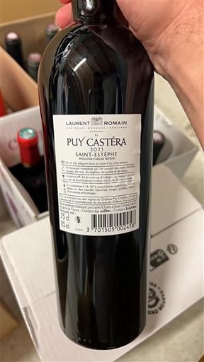 Bordeaux Saint-Estèphe Puy Castéra 2021