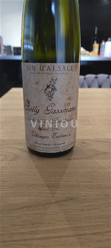 Alsace Vendanges Tardives Rolly Gassmann Vendanges Tardives 1996