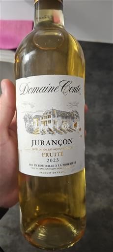 Sudoeste Jurançon Domaine Conte Fruité 2023