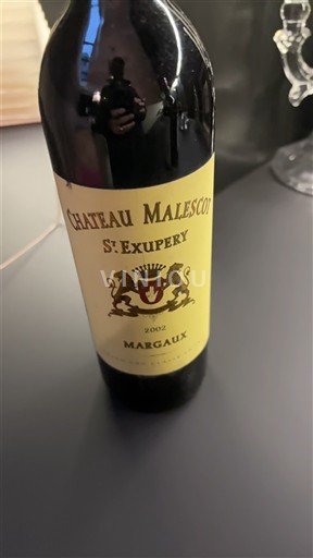 Bordeaux Margaux Grand Cru Château Malescot St. Exupéry 2002