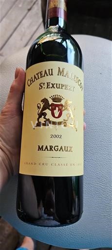 Bordeaux Margaux Grand Cru Château Malescot St. Exupéry 2002