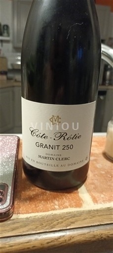 Rhône Valley Côte-Rôtie Domaine Martin Clerc Granit 250 Non-Vintage