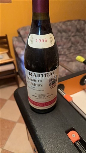 Basilicata Wines Aglianico del Vulture Armando Martino 1996
