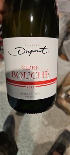 Normandy Unspecified Famille Dupont Cidre Bouché 2022