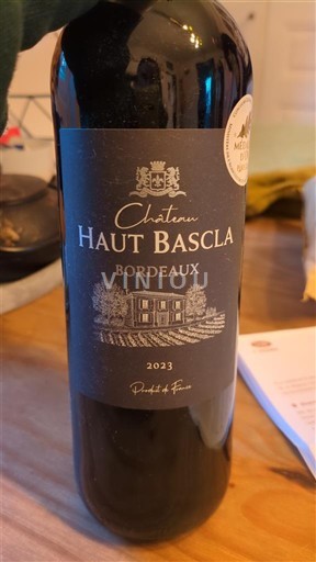 Bordeaux Château Haut Bascla 2023