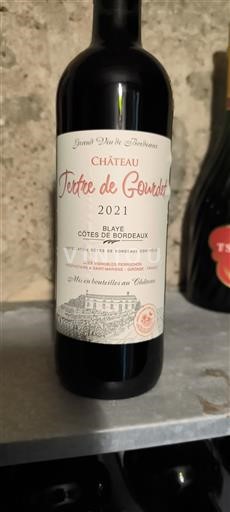 Bordeaux Blaye-côtes-de-bordeaux Château Tertre de Gourdon 2021