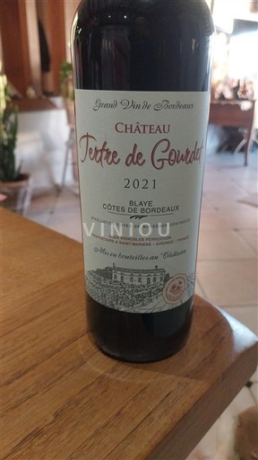 Bordeaux Blaye Côtes de Bordeaux Château Tertre de Gourdon 2021