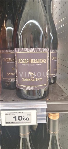 Rona dolina Crozes-hermitage Les Sarralières 2021