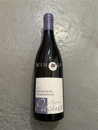 Burgundi Bourgogne Chardonnay Agnès Paquet 2019
