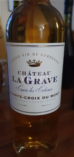Burdeos Sainte-Croix-Du-Mont Château La Grave les Coteaux 2023