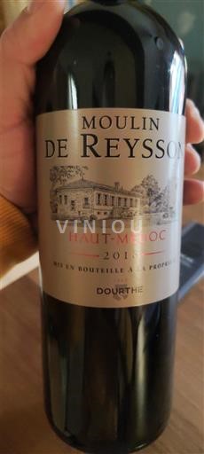 Bordeaux Haut-Médoc Moulin de Reysson 2015