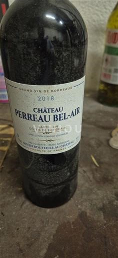 Bordeaux Castillon-côtes-de-bordeaux Château Perreau Bel-Air 2018