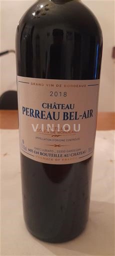 Bordeaux Castillon-côtes-de-bordeaux Château Perreau Bel-Air 2018