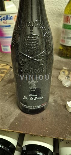 Rhône-dalen Châteauneuf-du-Pape Château Jas de Bressy 2018