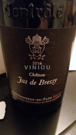 Vallée du Rhône Châteauneuf-du-pape Château Jas de Bressy 2016