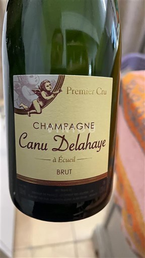 Champagne Sâm-panh Premier Cru Canu Delahaye Không niên vụ