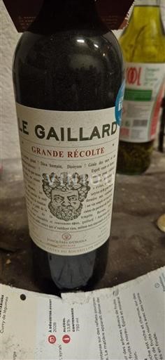 Roussillon Côtes-du-Roussillon Le Gaillard Grande Récolte 2019