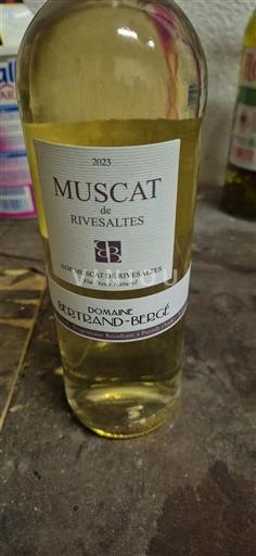 Roussillon Muscat de Rivesaltes Bertrand Bergé 2023