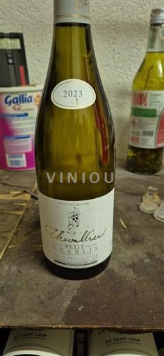 Burgundi Chablis Domaine Chevalier Petit chablis 2023