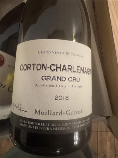 Burgundija Corton-charlemagne Grand Cru Moillard-Grivot 2018