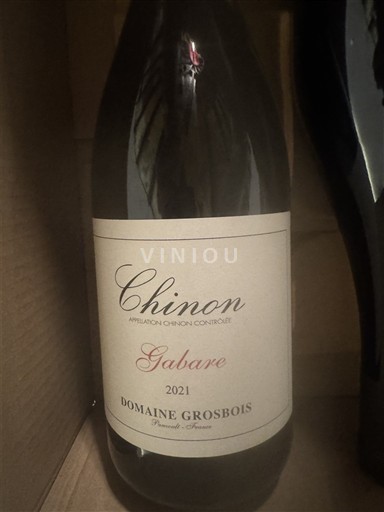Thung lũng sông Loire Chinon Domaine Grosbois Gabare 2021