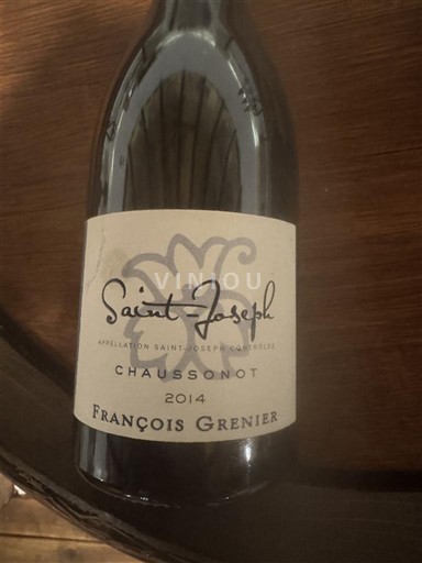 Vallée du Rhône Saint-Joseph François Grenier Chaussonot 2014