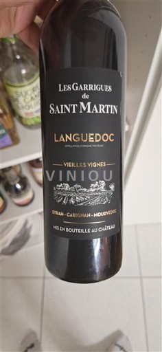 Languedoc Les Garrigues de Saint Martin Vieilles Vignes 2017
