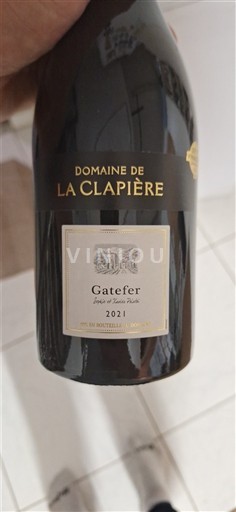 Languedoc in Roussillon Coteaux d'Ensérune Domaine La Clapière Gatefer 2021