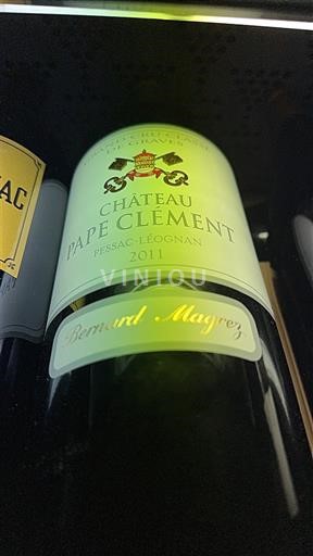 Bordeaux Pessac-Léognan Château Pape Clément Clementin 2011