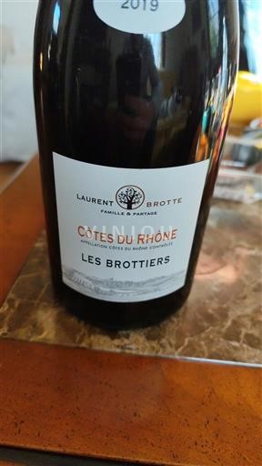 Valle del Rodano Côtes-du-Rhône Laurent Brotte Les Brottiers 2019