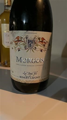 Beaujolais Morgon Benoit Lafont Les Petits Fils 2010