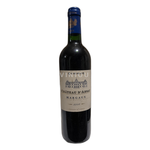 Bordeaux Margaux Château d'Arsac 2008