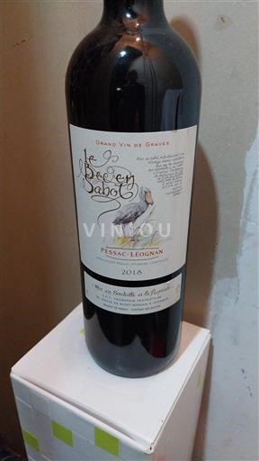 Bordeaux Pessac-Léognan Le Bec en Sabot 2018