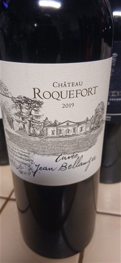 Bordeaux Bordeaux Supérieur Château Roquefort Jean Bellanger 2019