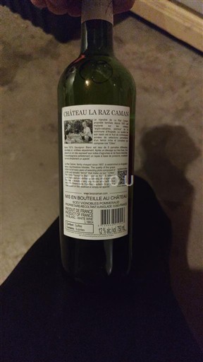 Bordeaux Château La Raz Caman Neleten.