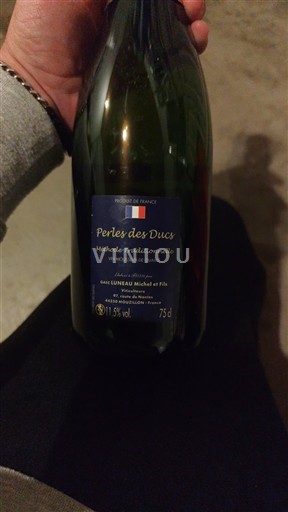 Thung lũng sông Loire Crémant-de-loire Luneau Michel et Fils Perles des Ducs Không niên vụ