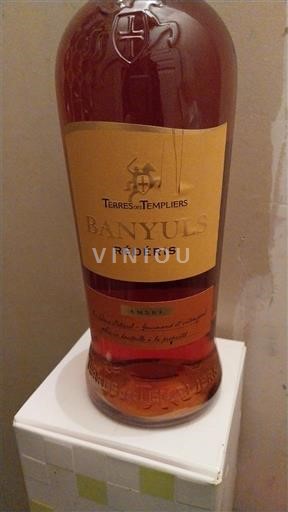 Roussillon Banyuls Terres des Templiers Réderis 2015