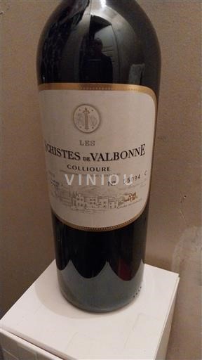 Roussillon Collioure Schistes de Valbonne 2009