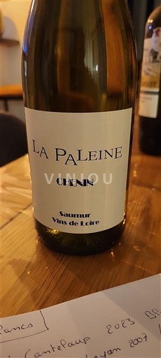 Valle del Loira Saumur La Paleine Chenin Sin añada