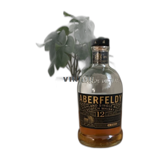 Whisky Rượu Whisky Single Malt Aberfeldy Aberfeldy Distillery 12a Scotland Cao nguyên Vùng Cao