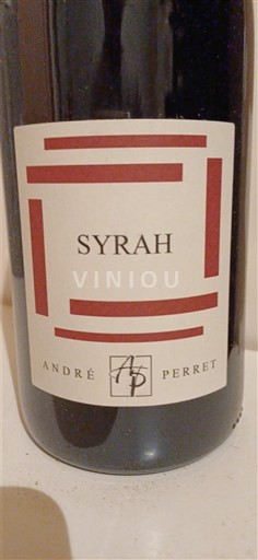 Alpy a Rhonské oblasti Rhodanské pahorkatiny André Perret Syrah 2023